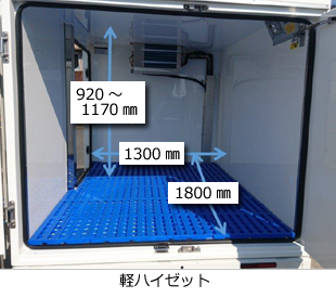 冷凍・冷蔵レンタカー